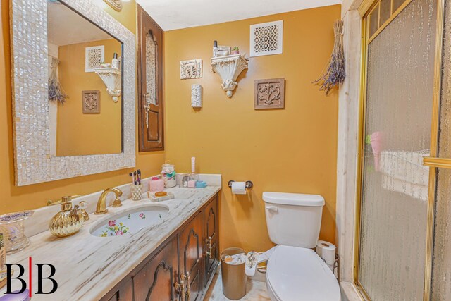 22 4th Pl, Brooklyn, NY 11231 - full bath featuring toilet, vanity, a shower stall, and visible vents