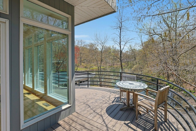 view of deck