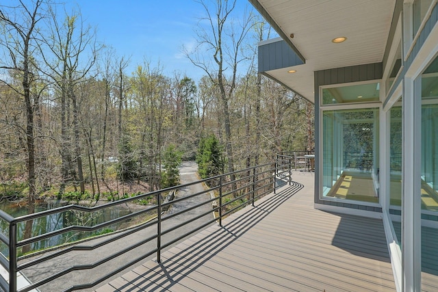 view of deck