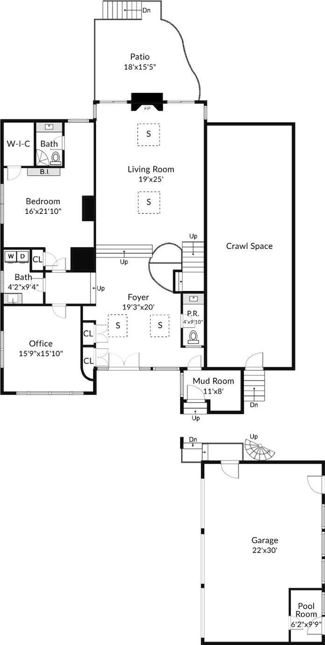 view of layout