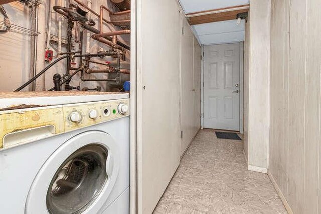 3317 Gunther Ave, Bronx, NY 10469 - laundry area featuring washer / clothes dryer and laundry area