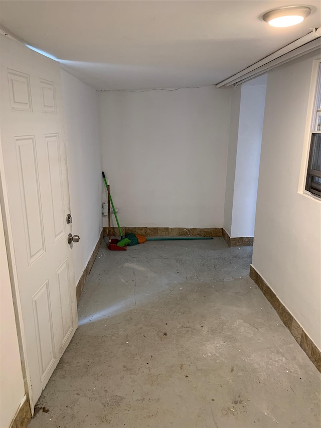 2263 Ryer Ave, Bronx, NY 10457 - empty room featuring baseboards and concrete floors