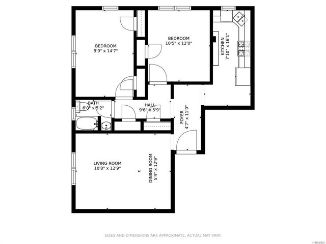 78-05 Park Dr E Unit 4B, Kew Garden Hills, NY 11367 - view of home floor plan