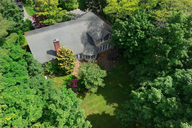 65 Elm Dr, East Hills, NY 11576 - aerial view of property and surrounding area