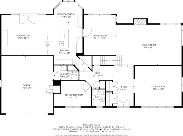 65 Elm Dr, East Hills, NY 11576 - floor plan / room layout