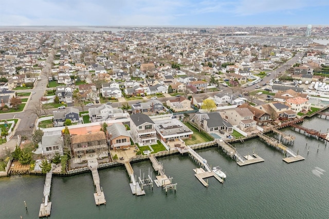 200 Block Ln, Island Park, NY 11558 - aerial view of property and surrounding area with nearby suburban area and a nearby body of water