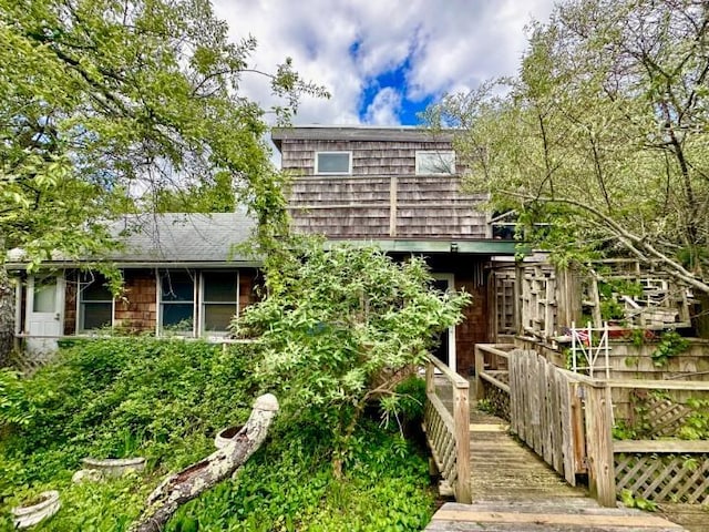 152 Bayview Walk, Cherry Grove, NY 11782 - view of rear view of house