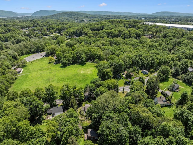 27 Powder Mill Rd, Newburgh, NY 12550 - bird's eye view of a heavily wooded area and mountains