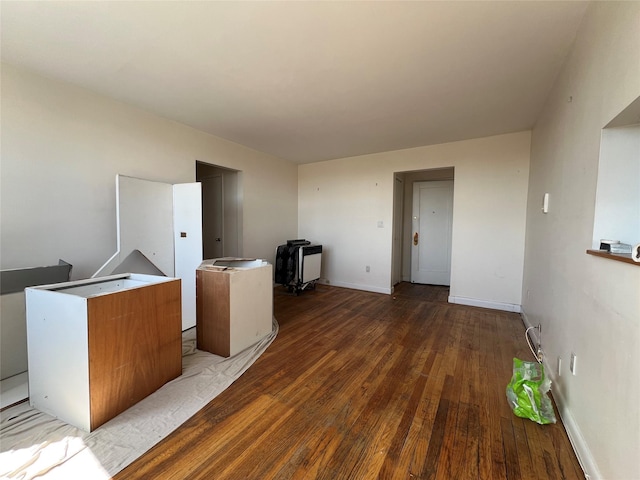 11 Alden Rd Unit 5H, Larchmont, NY 10538 - kitchen with hardwood / wood-style flooring and baseboards