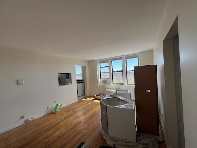 11 Alden Rd Unit 5H, Larchmont, NY 10538 - kitchen featuring wood finished floors and baseboards