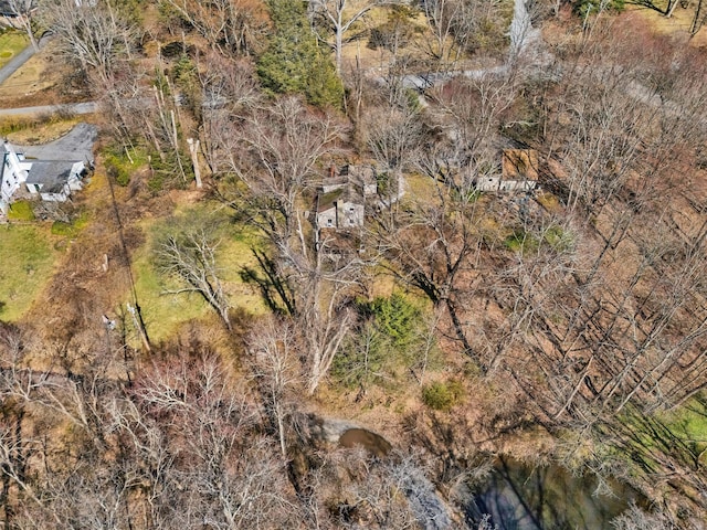 65 Hickory Ln, Bedford, NY 10506 - drone / aerial view