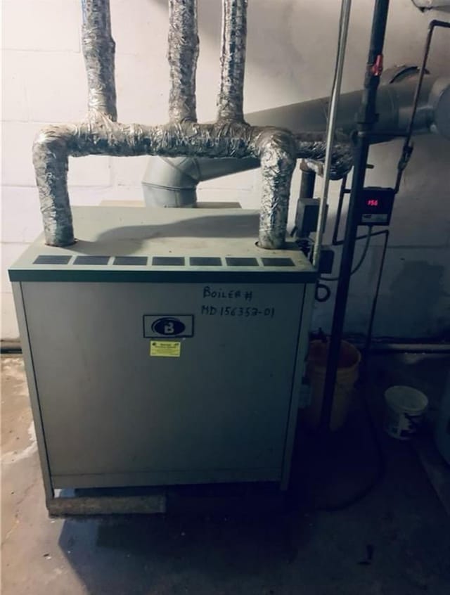 view of utility room