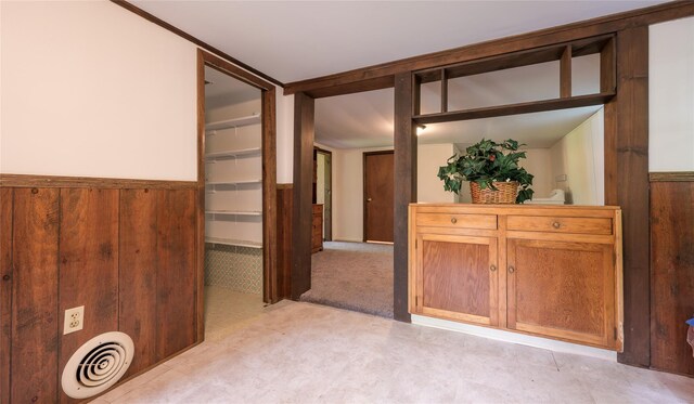 126-128 Christian Hill Rd, Dover Plains, NY 12522 - hall with wainscoting