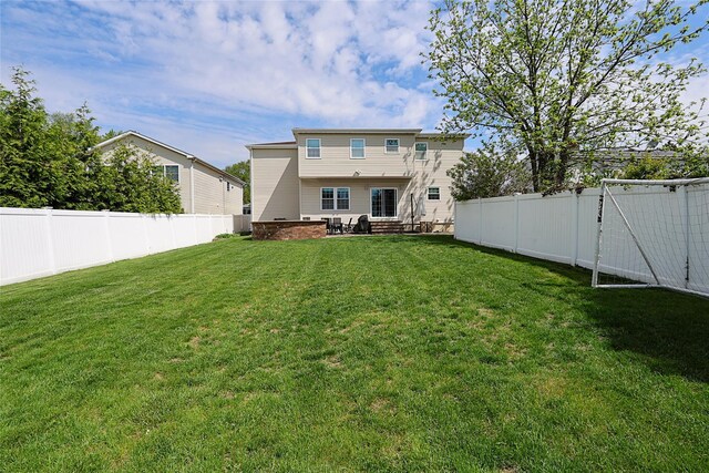 view of back of property