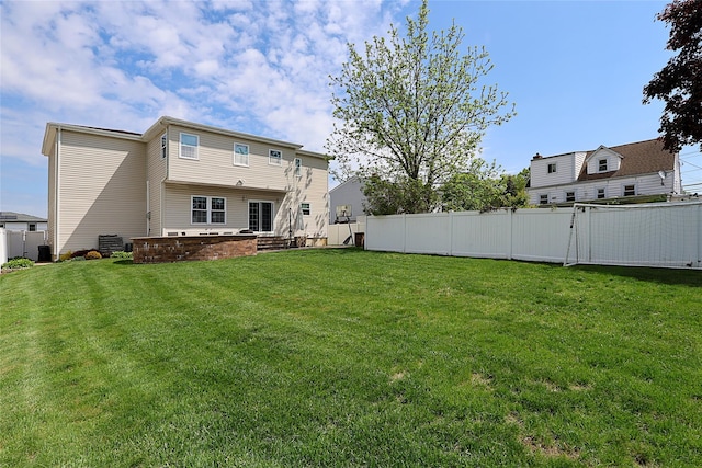 view of rear view of property
