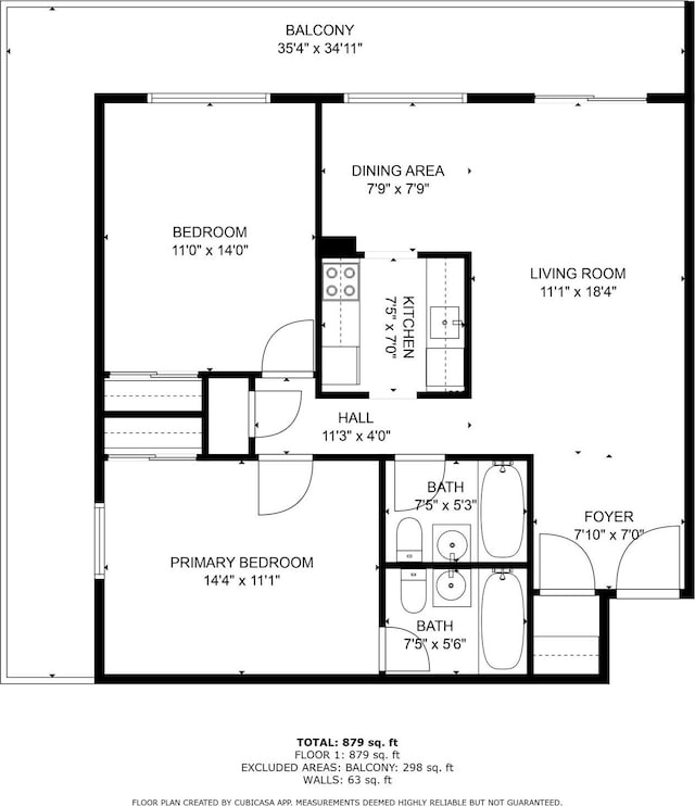 687 Bronx River Rd # 2A, Yonkers, NY 10704 - view of home floor plan