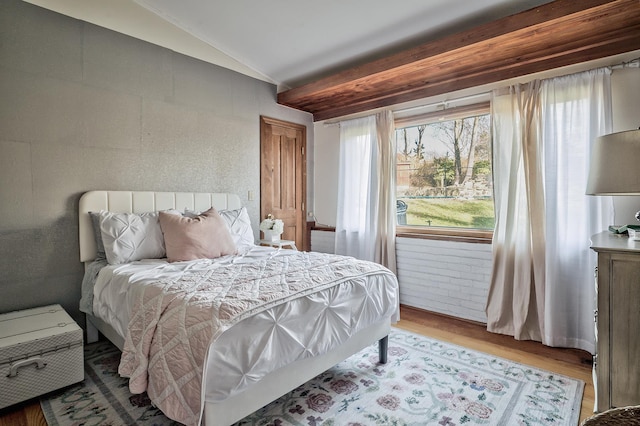 4 Sloanes Ct, Sands Point, NY 11050 - bedroom featuring lofted ceiling and wood finished floors