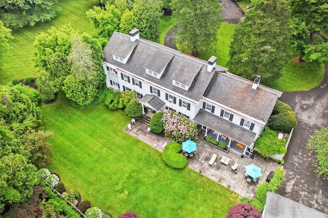 aerial view