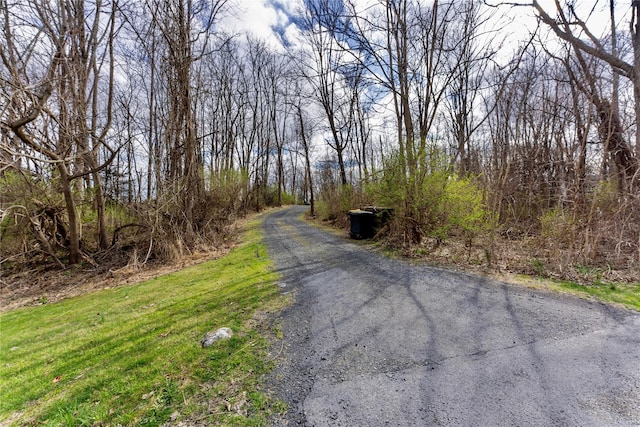 view of road