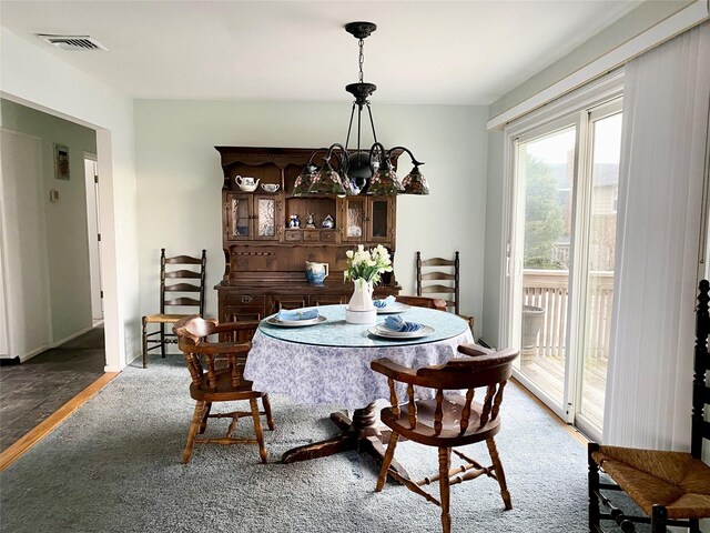 4081 Massachusetts Ave, Island Park, NY 11558 - dining space with visible vents