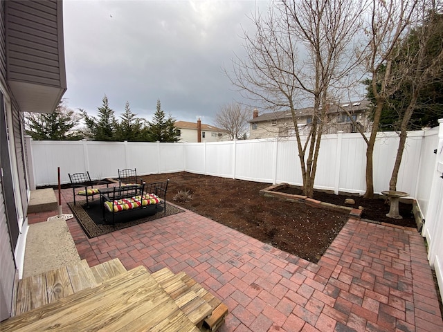 4081 Massachusetts Ave, Island Park, NY 11558 - view of patio featuring a fenced backyard
