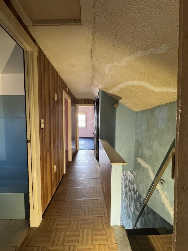 10 N Franklin St, Athens, NY 12015 - hall with wood walls