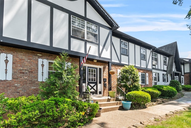 129 Parkside Dr, Suffern, NY 10901 - english style home featuring brick siding and stucco siding