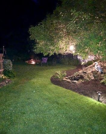 12 Bluebird Dr, Lake Luzerne, NY 12846 - view of grassy yard