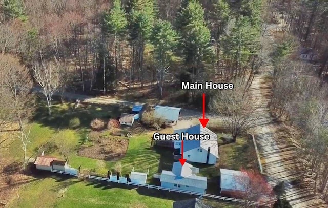 12 Bluebird Dr, Lake Luzerne, NY 12846 - view from above of property