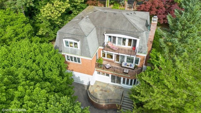 30 Appleton Pl, Dobbs Ferry, NY 10522 - view from above of property