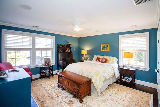 31 Paquatuck Ave, East Moriches, NY 11940 - bedroom with multiple windows, visible vents, and baseboards