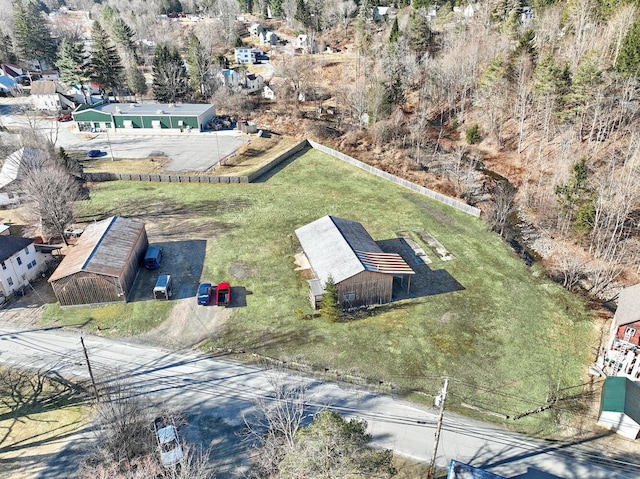 drone / aerial view