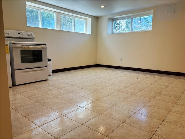 300 Ellen Pl, Oyster Bay, NY 11753 - interior space featuring baseboards and recessed lighting