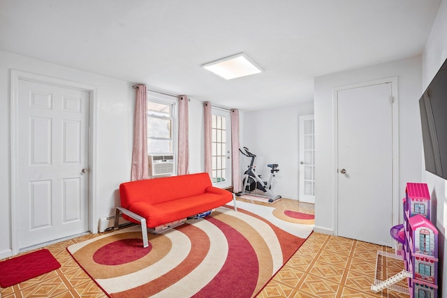 438 Shepherd Ave, Brooklyn, NY 11208 - living area featuring cooling unit