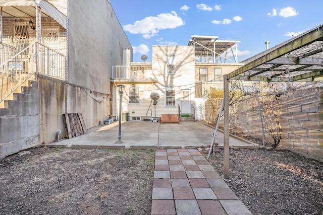 438 Shepherd Ave, Brooklyn, NY 11208 - view of patio featuring stairs