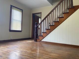 29 S Plank Rd, Westtown, NY 10998 - foyer entrance featuring stairs, ornamental molding, wood finished floors, and baseboards