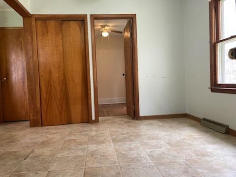 29 S Plank Rd, Westtown, NY 10998 - unfurnished bedroom with two closets, visible vents, and baseboards