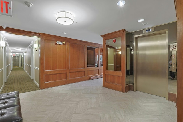 500 Pondside Dr Unit 2E, White Plains, NY 10607 - hall with elevator