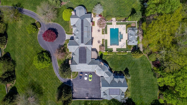 24 Penwood Rd, Bedford Corners, NY 10549 - birds eye view of property