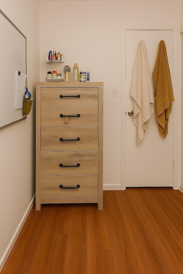 2630 Kingsbridge Ter Unit 2St, Bronx, NY 10463 - detailed view of wood finished floors and baseboards
