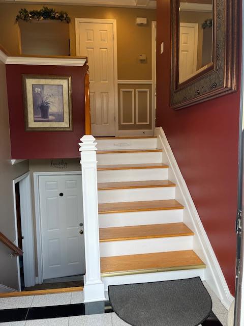 2659 Rte 52, Hopewell Junction, NY 12533 - stairway with granite finish floor