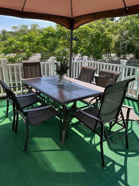 2659 Rte 52, Hopewell Junction, NY 12533 - view of patio featuring a gazebo and outdoor dining area