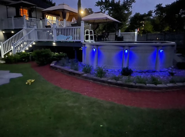 2659 Rte 52, Hopewell Junction, NY 12533 - outdoor pool featuring stairs and a deck