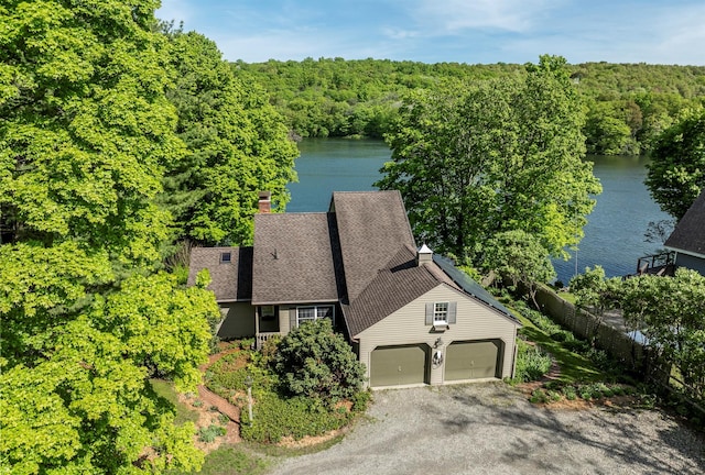 2716 Salt Point Tpke, Clinton Corners, NY 12514 - view of subject property featuring a large body of water and a forest