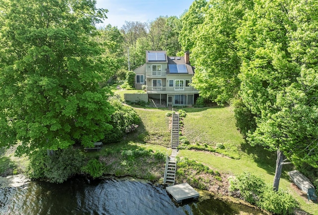 2716 Salt Point Tpke, Clinton Corners, NY 12514 - view of subject property with a large body of water