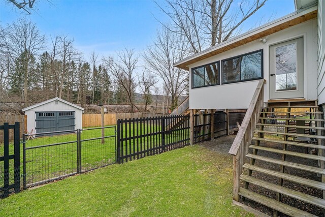 55 Upper Main St, Callicoon, NY 12723 - view of yard with entry steps