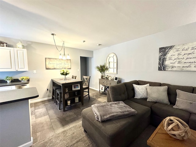 23 Kiowa Ct Unit 23, Coram, NY 11727 - living area with baseboards