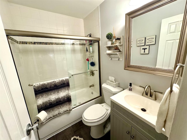 23 Kiowa Ct Unit 23, Coram, NY 11727 - full bath with enclosed tub / shower combo, toilet, and vanity