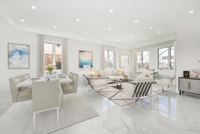76-47 173rd St, Fresh Meadows, NY 11366 - living room featuring recessed lighting and plenty of natural light