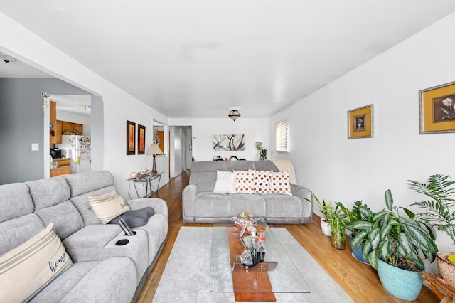 54-30 Kissena Blvd, Flushing, NY 11355 - living area featuring wood finished floors